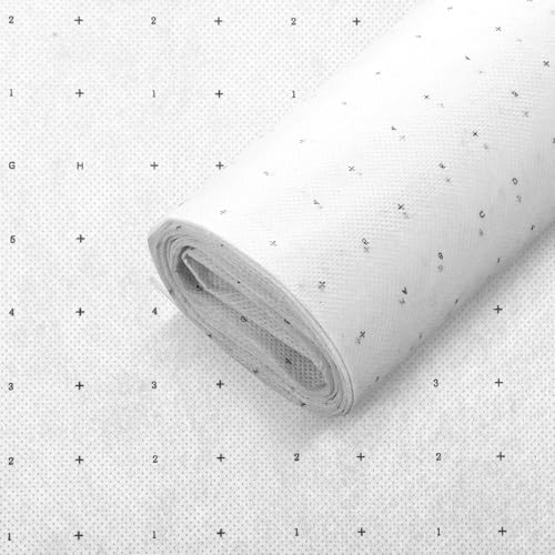 Tosstuki 47 Inches X 10 Yards Non Woven Precut Pattern Drafting Paper for Sewing Copying Altering Designing Embroidery Marking Tracing Paper for Sewing Patterns Dressmaking (Number Styles) - size: 47 Inches X 10 Yards, style: Number Styles