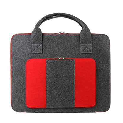 Storage Bag Felt Hand-held Shockproof 14.75 x 11.75 Inch for A4 Painting Light Pad Board Leaf Book Weeding Light Box (Plus Size)