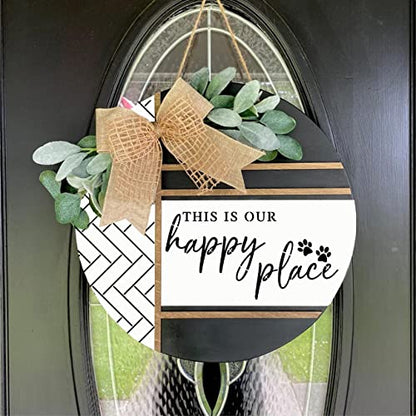 Welcome Stencils for Painting on Wood Welcome Stencil for Wood Sign 12" Reusable Templates Brick/Leopard Print/Herribone/Cow Print Pattern Stencil - style: Daily 12p