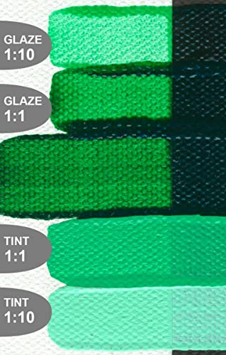 Golden Fluid Acrylics - Pthalo Green (Yellow Shade) - 1 oz Bottle