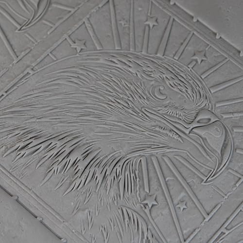 Eagle Clay Texture Roller 4" for Polymer Clay - color: Eagle Roller
