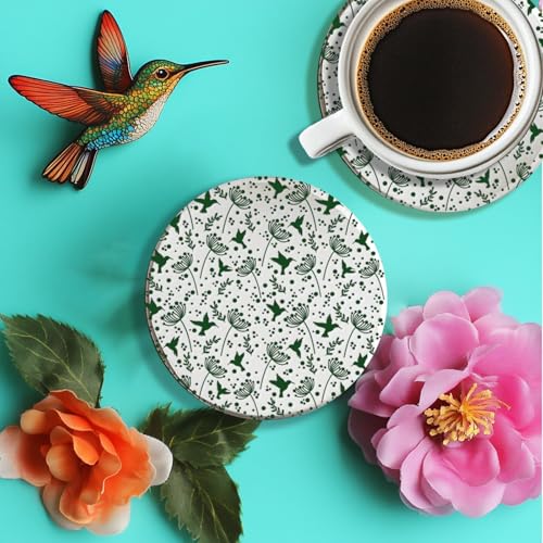 CHGCRAFT Hummingbird Polymer Clay Texture Sheets Leaves Silicone Texture Stamp Clay Texture Mat Modeling Pattern Pad Texture Sheets for Jewelry and Clay Earrings Tools, 5.5x5.5 inch - style: Hummingbird