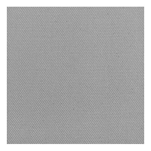 60" Wide 10oz Gray Cotton Duck Canvas Fabric by The Yard - Ideal as an Upholstery, Craft & Hobby Fabric - Durable, Versatile Material for Home Decor, Sewing & DIY Use - color: Gray