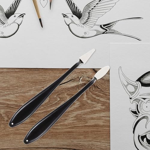 Lurrose Art Sketch Wipe Tools Set for Students 8-Piece Sketch Erasers and Kneaded Erasers Drawing Sponge Pad for Charcoal and Pencil Artwork