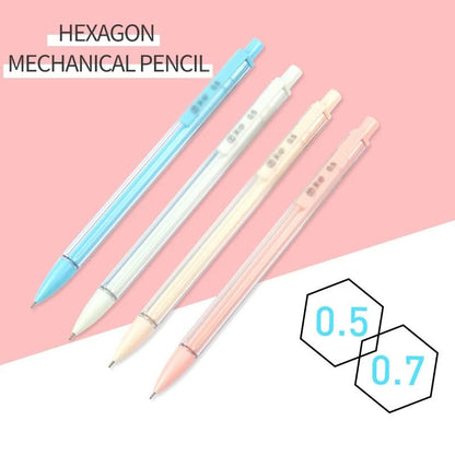 0.5/0.7mm Mechanical Pencil With Refill Student Use Drawing Test Office Supplies(0.7mm)