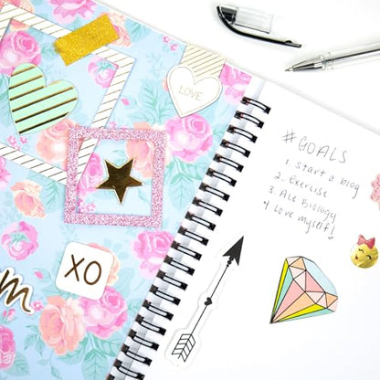 STMT D.I.Y.Journal Set, Stationary Kit with Notebook for Writing and Drawing, DIY for Girls Ages 8+, Dreamers Become Doers - style: Dreamer Journaling Set