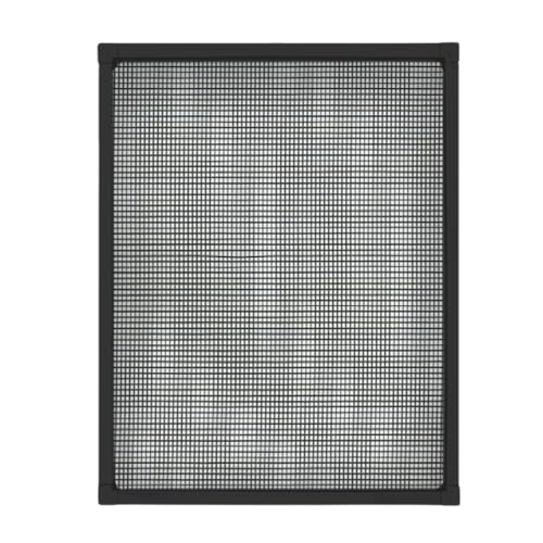 Metro Screenworks Custom Window Screens Fully Assembled and Ready to Install - Window Screen Replacement for House, (Black) Pre-Framed Mesh Replacement Window Screens, Home, Patio, & More - color: Frame Color - Black
