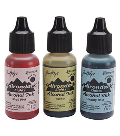 Ranger Tim Holtz Adirondack Alcohol Inks- Favorite Set Collection 18 Bottles