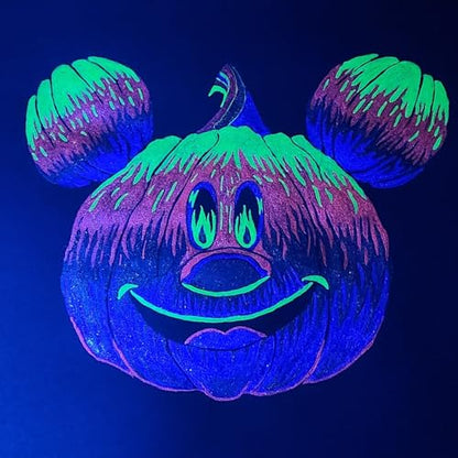 IUILE Handmade Watercolor Paints - Halloween 2023 Half Pan Set (4 colors) - color: Halloween 2023
