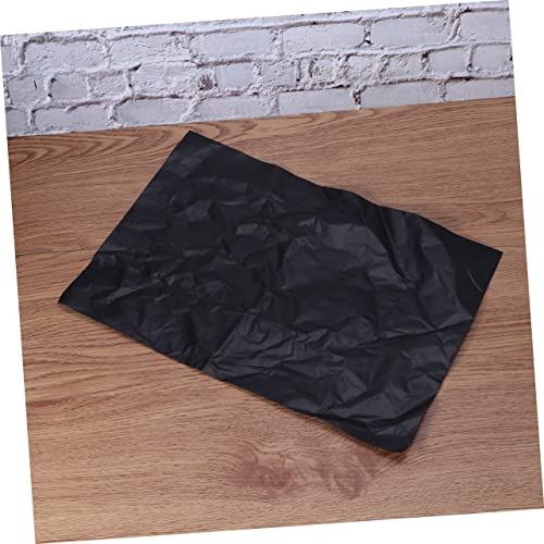 SEWOART 25pcs Black Carbon Transfer Tracing Paper Graphite Copy Paper for Wood Canvas Art for Sketching Wood Burning Creative Projects