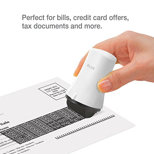 Guard Your ID Wide Advanced Roller 2.0 Identity Theft Prevention Security Stamp White - color: White, size: wide