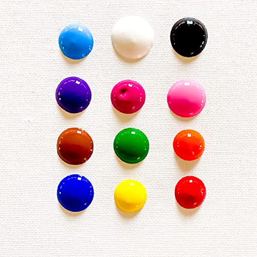 milo Washable Paint | 12 Colors 8 oz Bottles | Made in the USA | Safe and Non-Toxic Tempera Paint for Arts & Crafts, Poster, Window, Classroom, School - style: Primary Tempera 12 x 8 oz Bottles