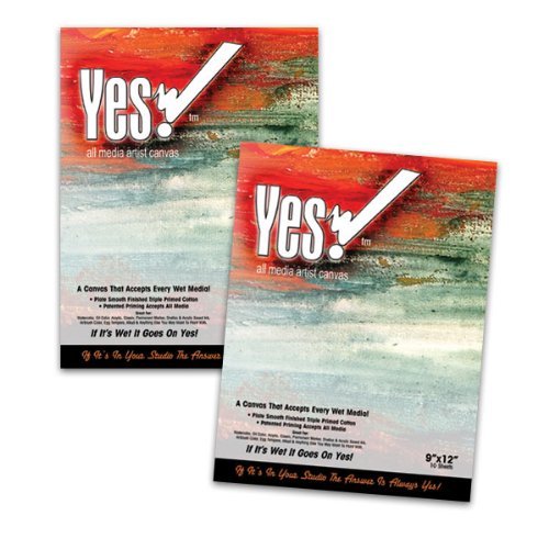 Yes! Canvas Pad 11x14" - size: 11" x 14"
