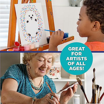Horizon Group USA Painting Panel Stretched Canvas, 9" x 12", Pack of 8 - size: 9" x 12", Pack of 8, style: Stretched Canvas