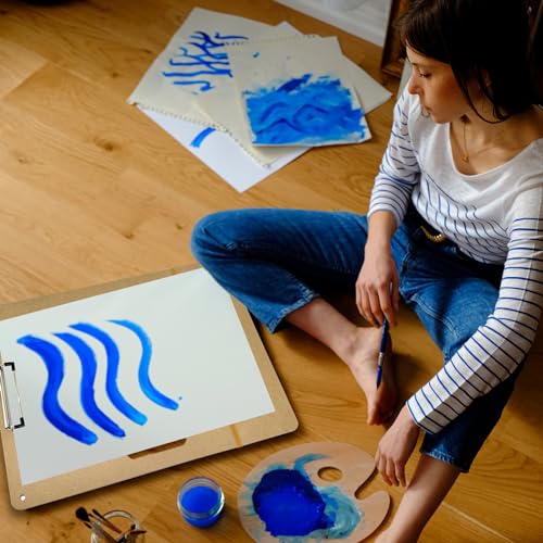 14" x 18" Drawing Board, Artist Sketch Boards with Handle for Drafting Art, Portable Wooden Clipboard for Class or Studio Fit in Artists Tote - size: 14" x 18"