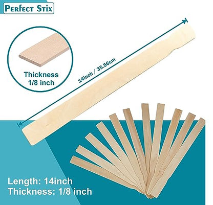 Perfect Stix - PS-Paint 14-100 14" Paint Paddles- Pack of 100ct - color: 14" Paint Paddles