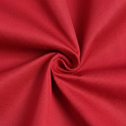 TFTAFAN Cobbler Apron Unisex Waterproof Apron with 2 Deep Pockets Art Smock for Painting Cleaning Artiest Apron work kitchen - color: Red