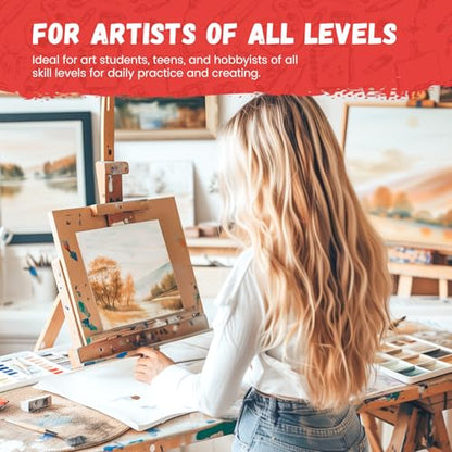 Simetufy 5x7 Inch 96 Pack Small Painting Canvas Boards Mini Blank Canvas Panels, Primed Acid Free for Oil Paint,Watercolor,Acrylic Paint - size: 5"x7" - 96 pack