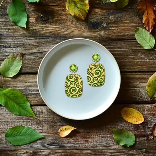 CHGCRAFT Mandala Flowers Clay Texture Mat Alien Clay Modeling Pattern Pad Retro Pattern Texture Sheets for Polymer Clay Making Earrings Jewerly Tools, 4×2.6 inch - style: Mandala Flowers