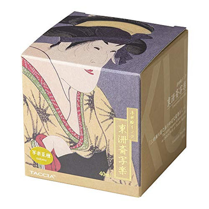 TACCIA TFPI-WD42-8 Fountain Pen Ink, Water Based Dye, Ukiyo-e Ink, Toshusai Sharaku Rapeseed - color: Vegetable Seeds, style: TOZUZUZI Shigaraku