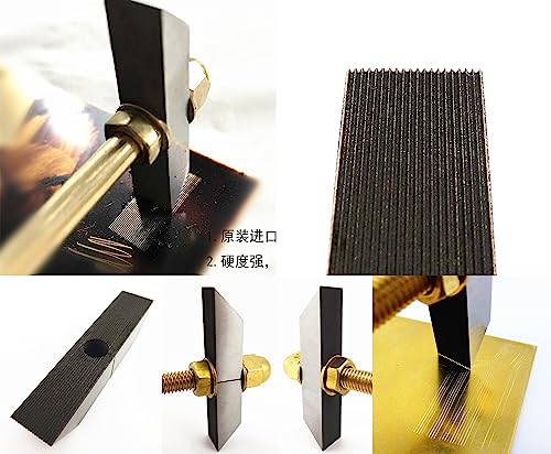 1pc 20 Lines Print Printmaking Copperplate Carving Etch Mezzotint Pull Rows Line Cutter Chisel Tool