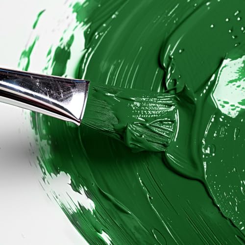 Mont Marte Discovery School Acrylic, Sap Green, 1/2 Gallon (2 Liter). Ideal for Students and Artists. Excellent Coverage and Fast Drying. Pump Lid Included. - color: Sap Green
