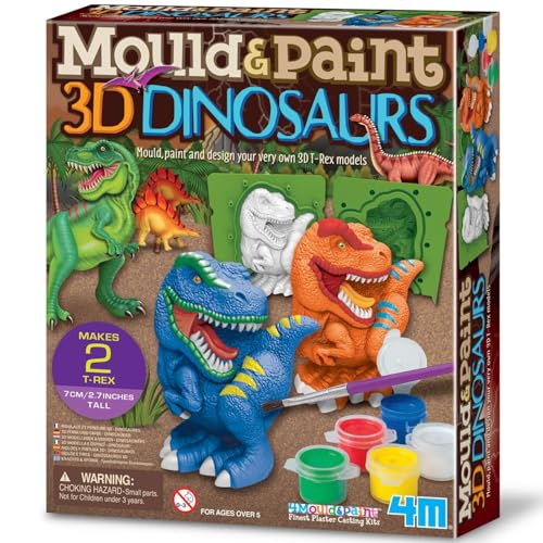 4M 3D Mould & Paint (Dinosaur) - style: 3D Dinosaurs