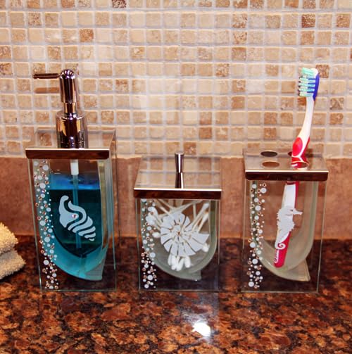Over'N'Over Reusable Glass Etching Stencils – Durable Self-Stick Designs for Glass, Mirrors, and Ceramics with Armour Etch Cream – 5” x 8” Stencil Sheet - Sparkle Borders