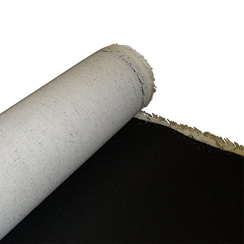 Sunbelt Primed Cotton Canvas Roll Black 20 yds x 63"