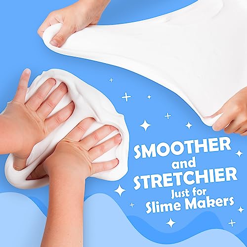 Original Stationery Soft Clay Modeling Compound - 4 lb (1.8 kg), White - Air Dry Cloud Dough & Butter Slime Clay for DIY Slime Kit, Arts & Crafts, Ages 7+ Kids Crafts - size: X-Large - 1800g