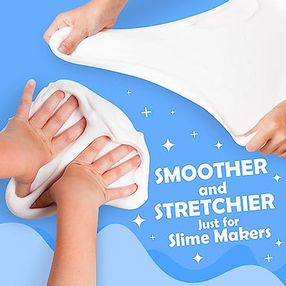 Original Stationery Soft Clay Modeling Compound - 4 lb (1.8 kg), White - Air Dry Cloud Dough & Butter Slime Clay for DIY Slime Kit, Arts & Crafts, Ages 7+ Kids Crafts - size: X-Large - 1800g