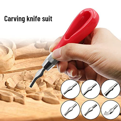 Multipurpose Lino Cutter Professional Art Tools For Home School - (Color: Engraving Knife Set)