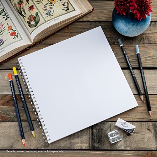 Bee Paper Company Pen Sketchers Pad, 8.5 by 8.5-Inch - size: 8-1/2-inch x 8-1/2-inch, 50 Sheet Wire Bound Pad