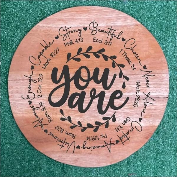 JAJADO 5 Pcs Christian Faith Self Adhesive Silk Screen Stencils Reusable Silk Screen Transfers Bible Verse Stencils for Painting on Wood, Wall, T-Shirt, Card, Fabric, Rock, Sign, DIY Crafts Projects - color: 5pcs Inspirational Stencils