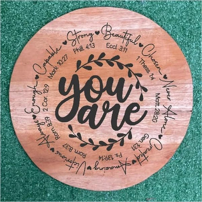 JAJADO Silk Screen Stencils Reusable Adhesive Stencils Paint Kit 14 Pcs, 5 Pcs Bible Verse Templates, 3 Pcs Mini Squeegees, 6 Jars Chalk Paint for Craft on Wood, Fabric, Rock, Sign, DIY Art Projects - color: 5+6+3 Stencil Paint Set