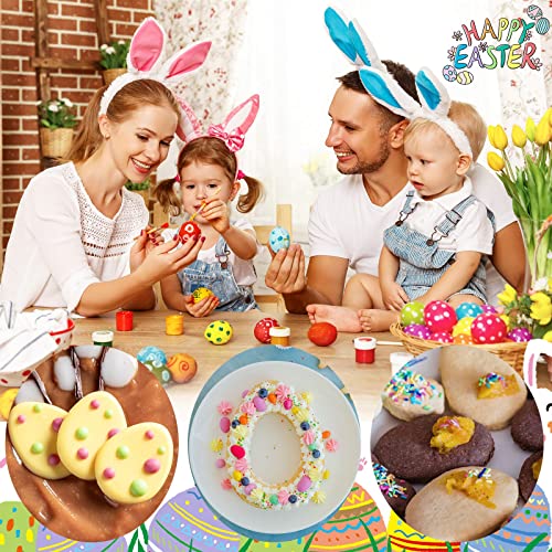 Easter Cookie Cutters Egg Biscuit for Kids DIY Lunchbox Bento Box Fruit Vegetable Sandwich Cutters for Children Boys Girls, Pack of 5 - style: E-Easter Egg