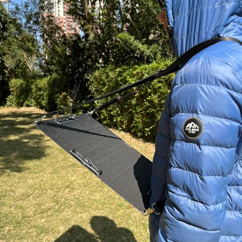 Ledge size A3 8K Super Hard&Portable Carbon Fiber Clipboard with Hook&Pen holder,Strong Low Profile Clip,Dry carbon clip board,Writing board (17.6*12.6*0.06inch+3*304 Stainless Steel Clips+2*Straps) - color: 304 Stainless Steel Clip, size: 17.6*12.6*0.06i