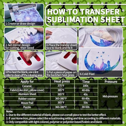 Football Sport Sublimation Transfer Ink Sheets or Tumbler T-Shirts Mugs,6pcs 12"x12"Sublimation Paper Compatible with Cricut - color: Football