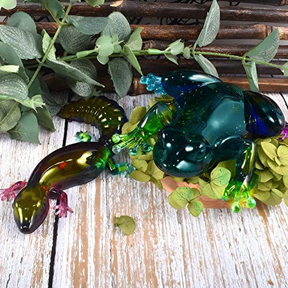 Animal Silicone Molds, 3pcs 3D Cute Resin Molds with Realistic Snail, Frog, and Lizard Shapes, Epoxy Resin Molds DIY Resin Casting Wall Desktop, Cabinets Halloween Home Décor