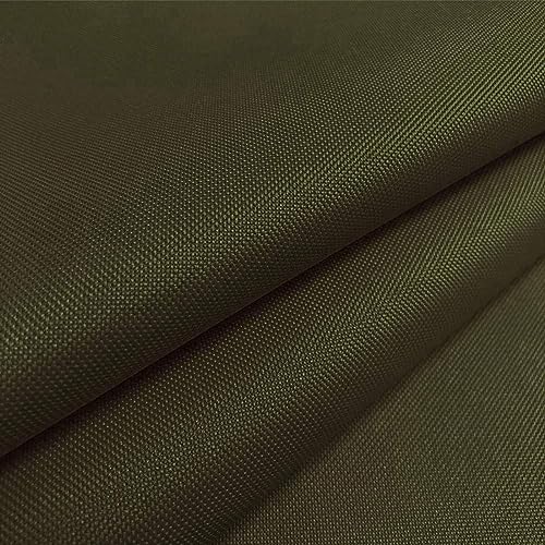 Foreate Waterproof Canvas Fabric by The Yard 600D Upholstery Fabric for Chairs 58" Wide Indoor Outdoor Water Resistant Canvas Polyester Material Sewing DIY Cloth, 1 Yard Army Green - color: Army Green, size: Pre-cut 1 Yard(58" x 36")