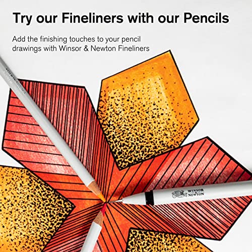 Winsor & Newton Studio Collection Artist Pencils, Graphite Pencils, Set of 6 - style: 6 Graphite Pencils