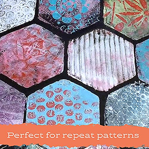 Gel Press Petites, 3" Hex Oval Rectangle 10812-HEX - size: Hexagon