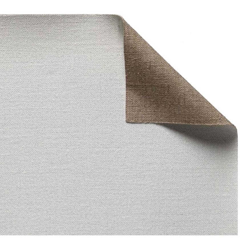 Claessens Linen Roll #66 Single Primed 54" x 3 Yards - color: #66 Medium Texture, size: 54 in x 3 yard