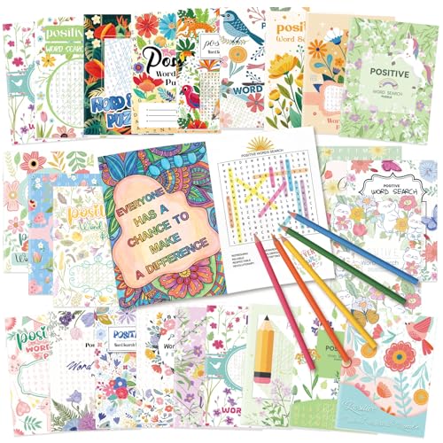 Liliful 24 Pcs Motivational Sayings Coloring Book Bulk for Adult DIY Art Stress Relief Drawing Book with Inspiring Patterns for Adults, Party Favors, Goodie Bag Filler and Holiday Gifts - style: Motivational