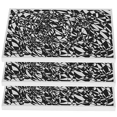 Rubber Stamp Carving Blocks, Soft Carving Stamps, 3 Pieces 14.9x9.9x0.8cm - Durable Material, Clear Pattern Transfer, Ideal for DIY Card Making and Scrapbooking