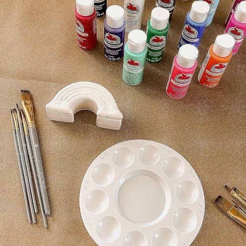 Apple Barrel Acrylic Paint, Assorted Colors, Set of 16 | Basic Supplies, 16 Pieces
