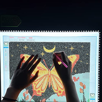 HSK A2 LED Artist tracing Light Box Copy Table, Adjustable High Brightness Light Pad for Tatto Drawing, Sketching, Animation,Diamond Painting Accessories - size: 05 - A2