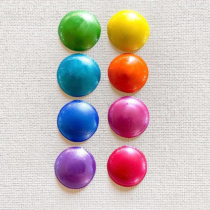 milo Washable Paint | Sparkle Pearlescent Tempera | Set of 8 Colors 8 oz Bottles | Made in the USA | Washable and Non-Toxic Glitter Arts & Crafts Poster Paints for Classroom, School, Project - style: Sparkle Pearlescent 8 x 8 oz Bottles