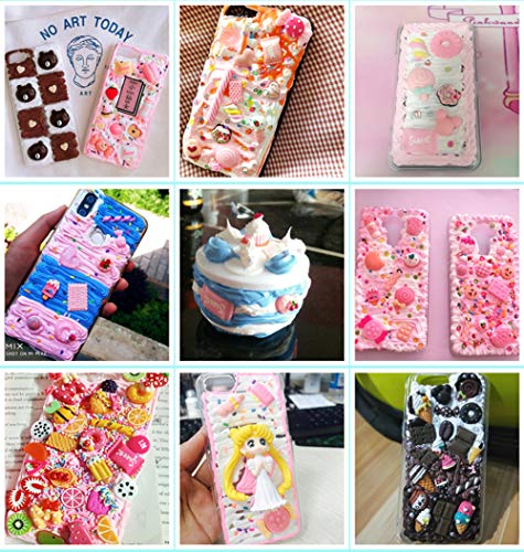 EHOPE 120G Fake Sprinkles Resin Sprinkles Fake Candy Sprinkles Clay Sprinkles Polymer Sprinkles Polymer Clay Slices for Nail Art DIY Crafts Cake Phone Case（Clay Slices+Sugar+Zuan+12C-120G - color: 01-Zuan+12Color