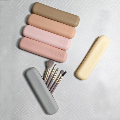 3PCS Makeup Bag Makeup Brush Pouch Cosmetic Organizer Travel Makeup Brush Holder Travel Holder Storage Brush Case Brush Bag Pouch Silicon Bag
